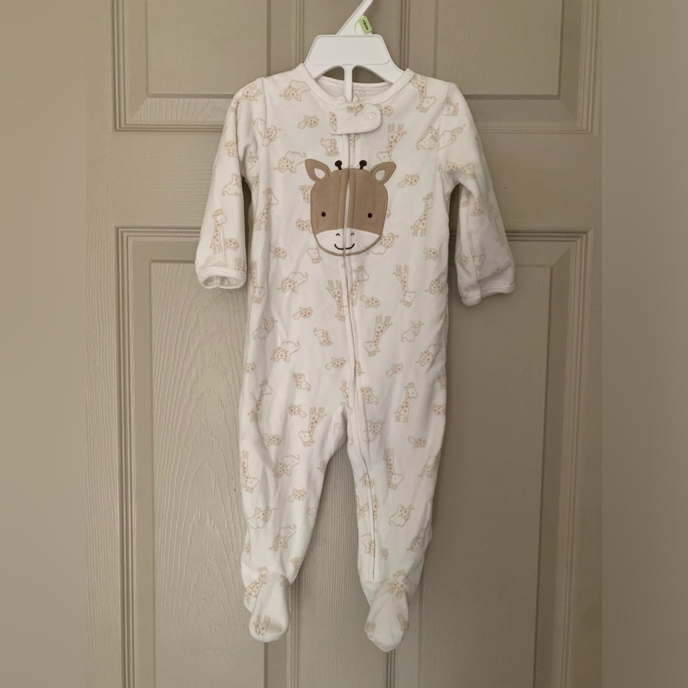 Cozy baby footie